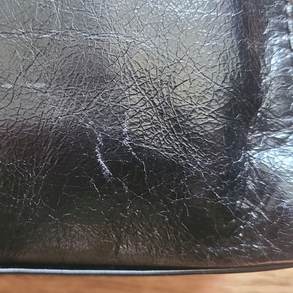 HOBO Black Soft Leather Evella Crossbody Bag - Picture 8 of 13